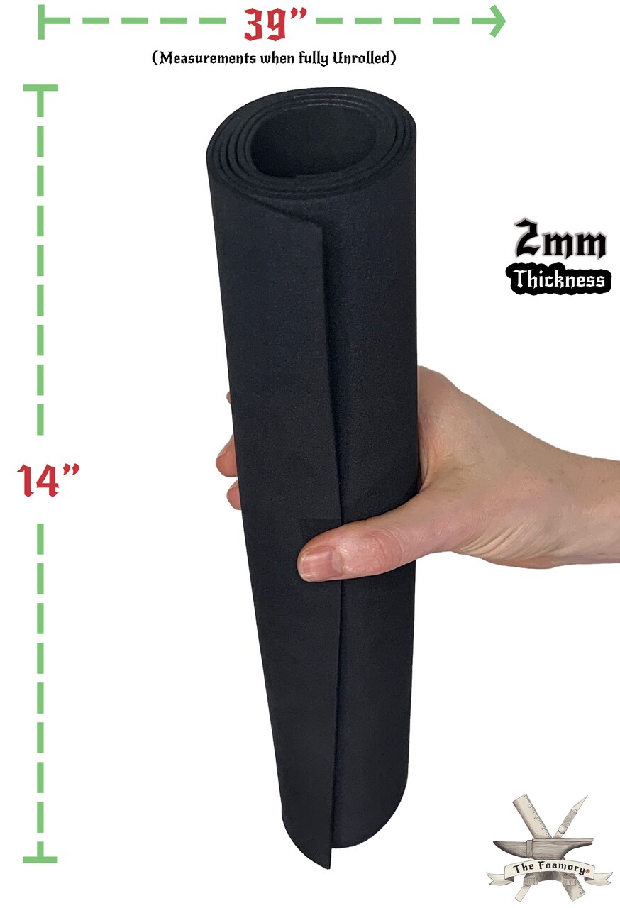 EVA Foam Cosplay | 14" x 39" Sheet | Ultra High Density 85kg/m3 | by The Foamory